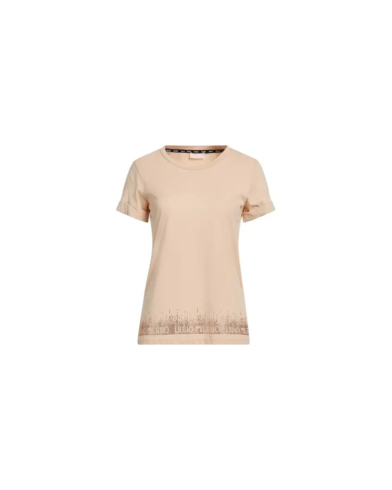 Liu Jo TOPS - T-shirtsauf YOOX.COM Beige