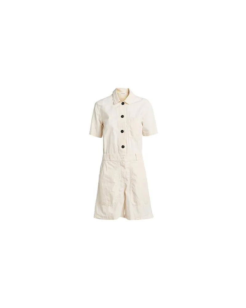 Pomandère OVERALLS - Playsuitsauf YOOX.COM Cremeweiß