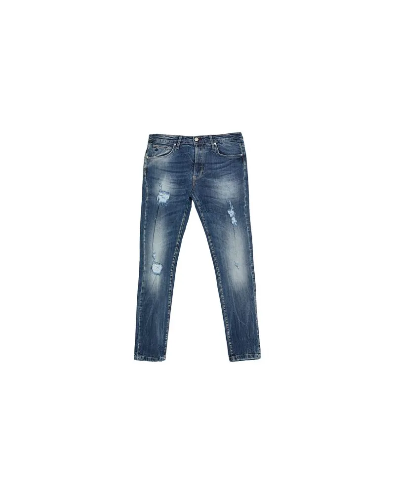 Daniele Alessandrini HOSEN & RÖCKE - Jeanshosenauf YOOX.COM Blau