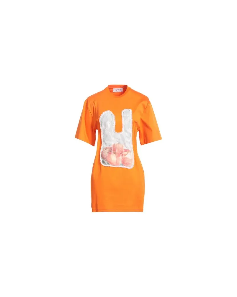 Lanvin KLEIDER - Mini-Kleiderauf YOOX.COM Orange