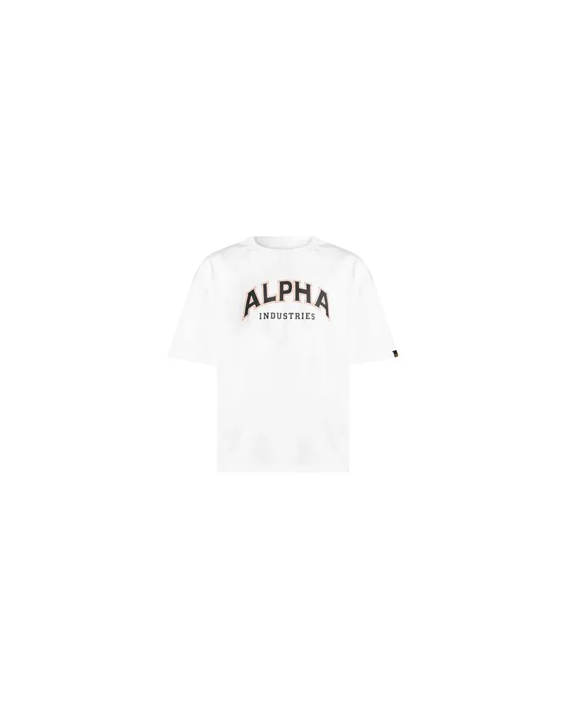 Alpha Industries TOPS - T-shirtsauf YOOX.COM Weiß