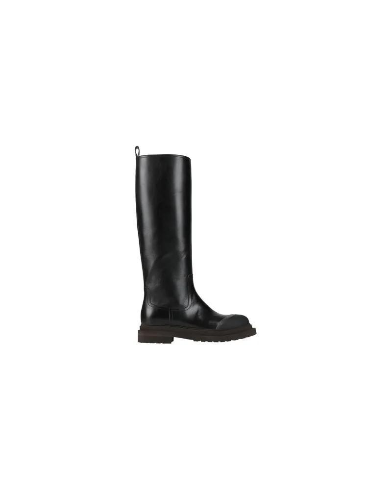 Brunello Cucinelli SCHUHE - Stiefelauf YOOX.COM Schwarz