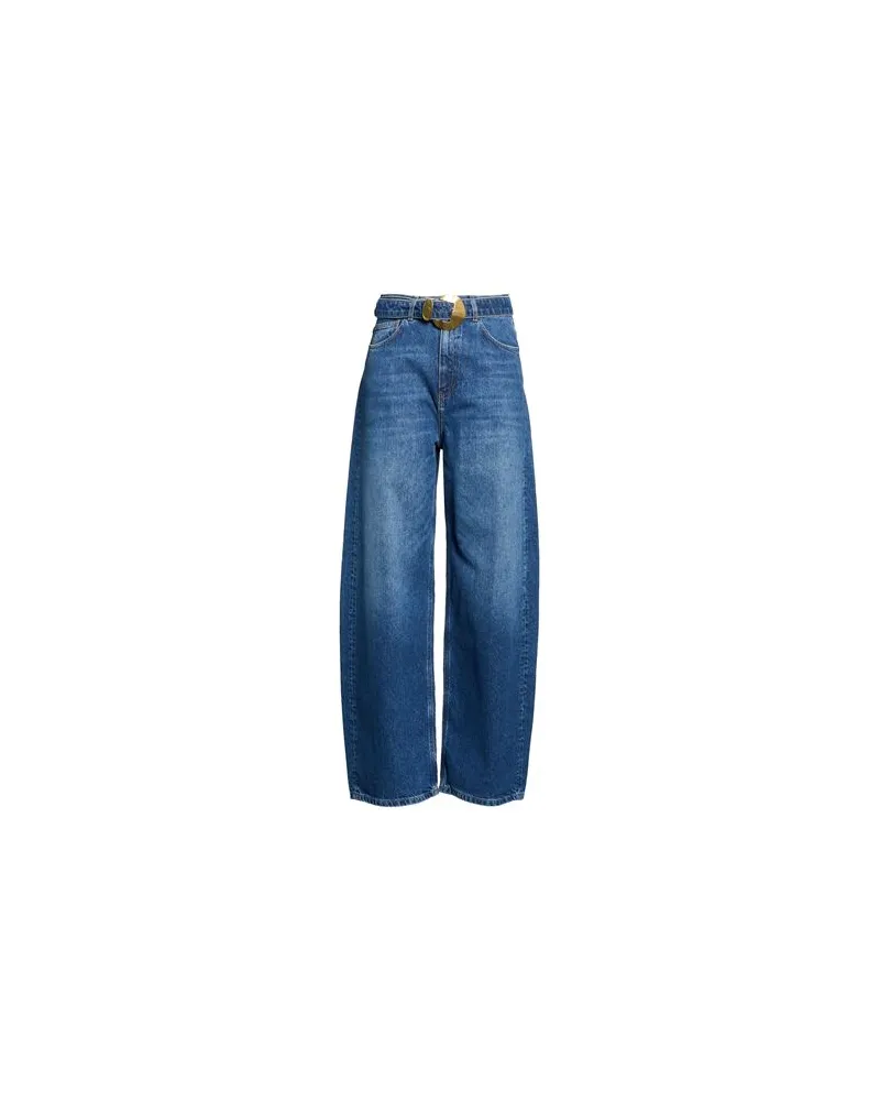 Twin-Set HOSEN & RÖCKE - Jeanshosenauf YOOX.COM Blau