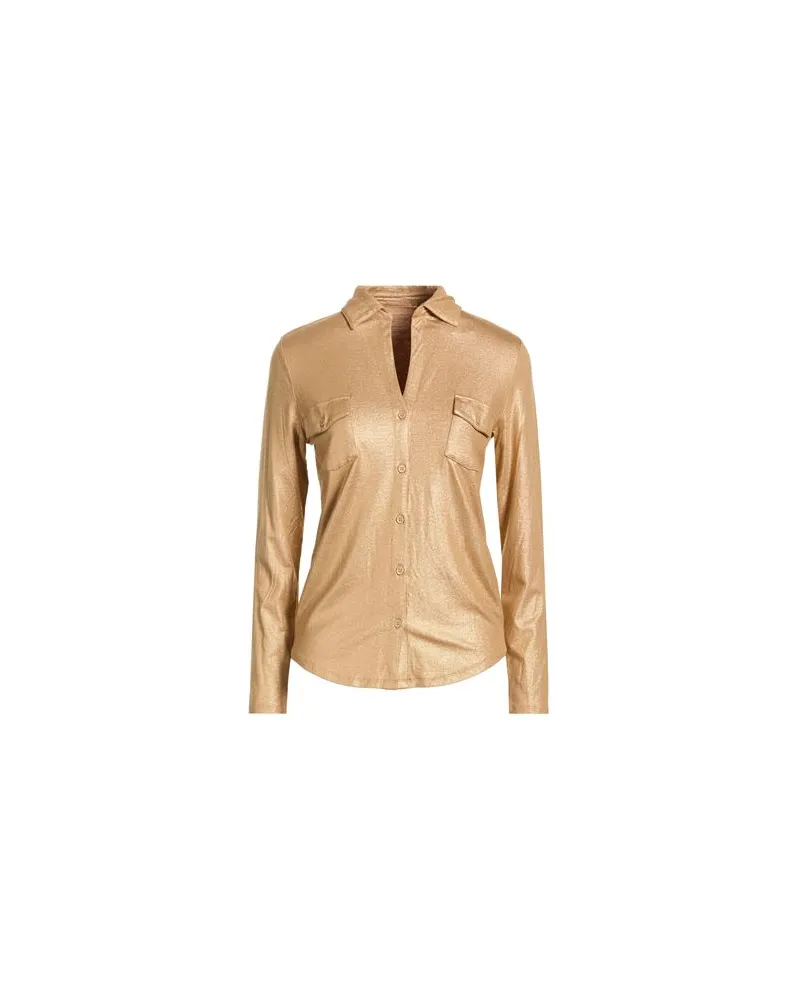Majestic TOPS - Hemdenauf YOOX.COM Gold