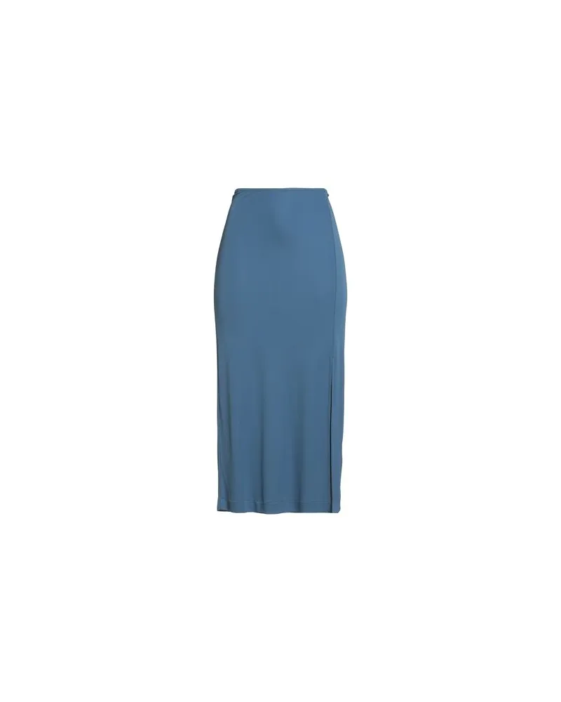 Majestic HOSEN & RÖCKE - Midi-Röckeauf YOOX.COM Blau