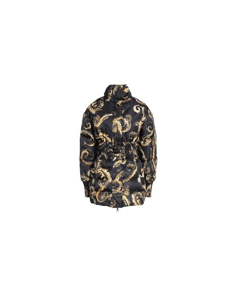 Versace Jeans JACKEN & MÄNTEL - Pufferjacken & Daunenjackenauf YOOX.COM Schwarz