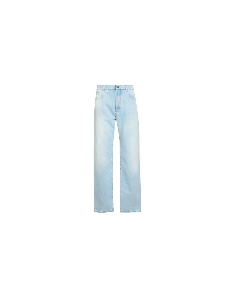 Balmain HOSEN & RÖCKE - Jeanshosenauf YOOX.COM Blau