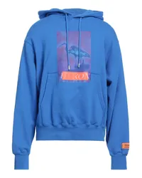 Heron Preston Sweatshirt Azurblau