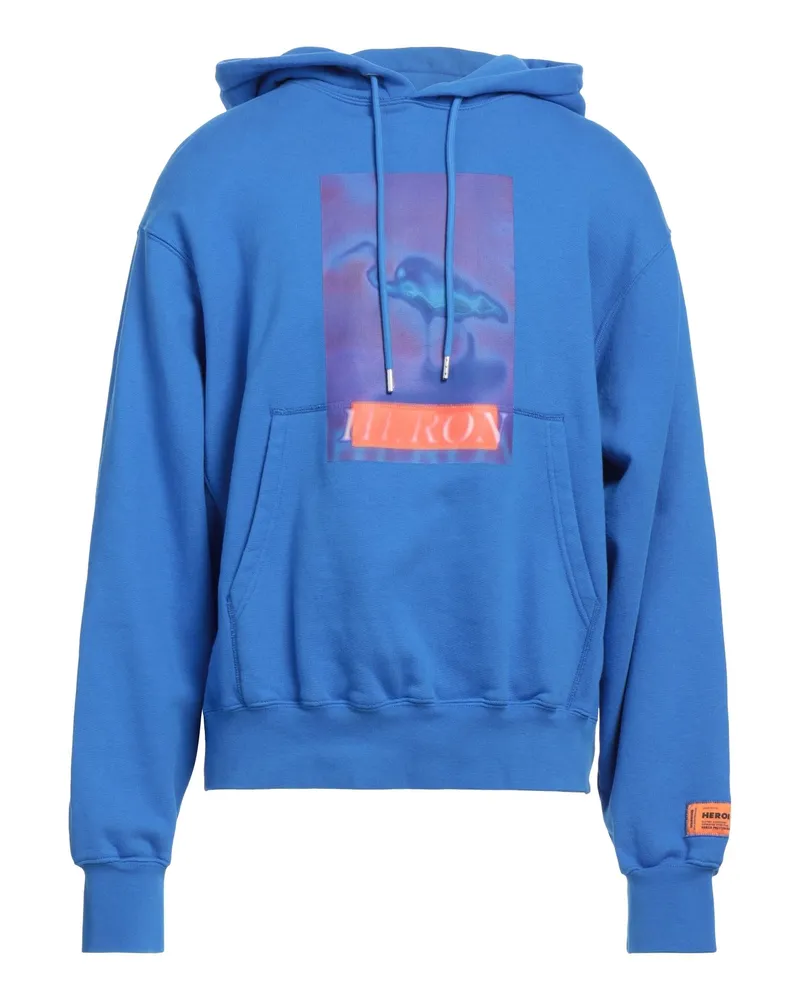 Heron Preston Sweatshirt Azurblau