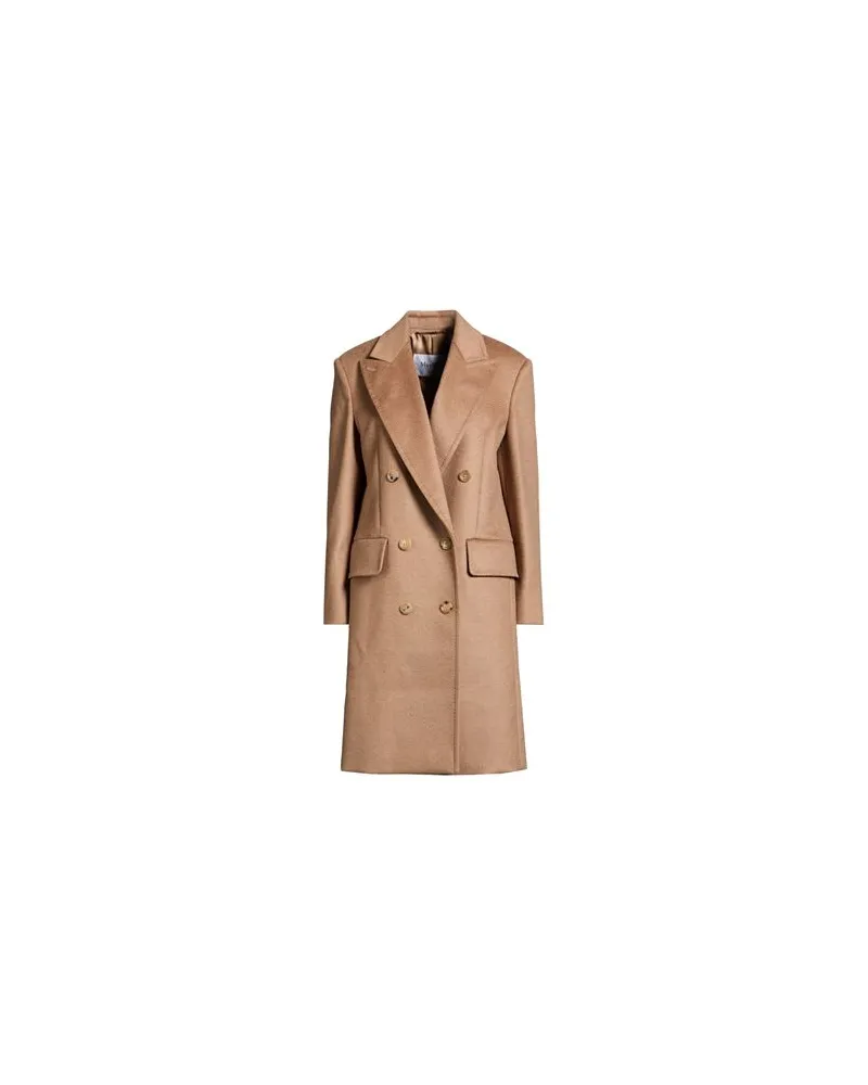 Max Mara JACKEN & MÄNTEL - Mäntelauf YOOX.COM Kamel