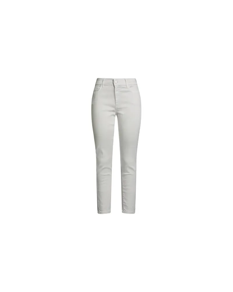 MARELLA MONOCHROME - HOSEN & RÖCKE - Jeanshosenauf YOOX.COM Hellgrau