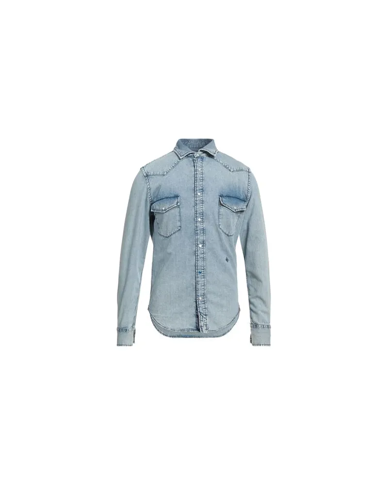 Jacob Cohën TOPS - Jeanshemdenauf YOOX.COM Blau