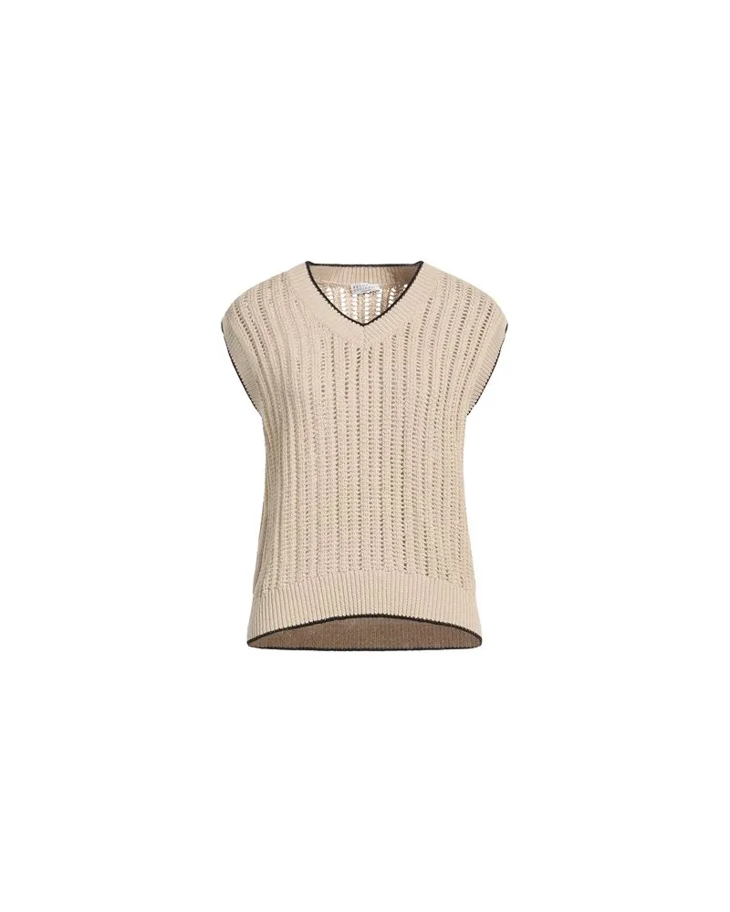 Brunello Cucinelli STRICKWAREN - Pulloverauf YOOX.COM Kamel