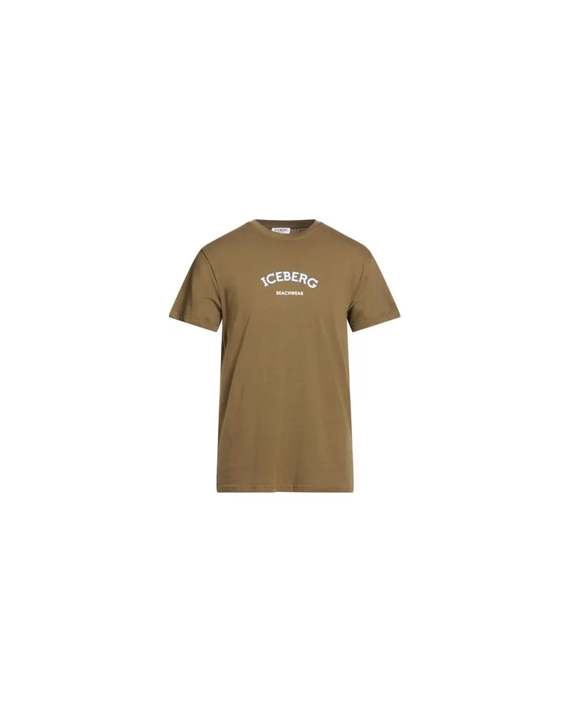 Iceberg TOPS - T-shirtsauf YOOX.COM Militärgrün