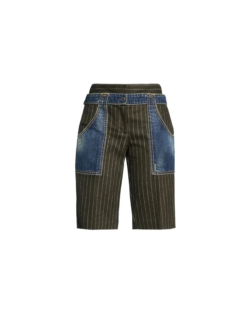 Iceberg HOSEN & RÖCKE - Shorts & Bermudashortsauf YOOX.COM Militärgrün