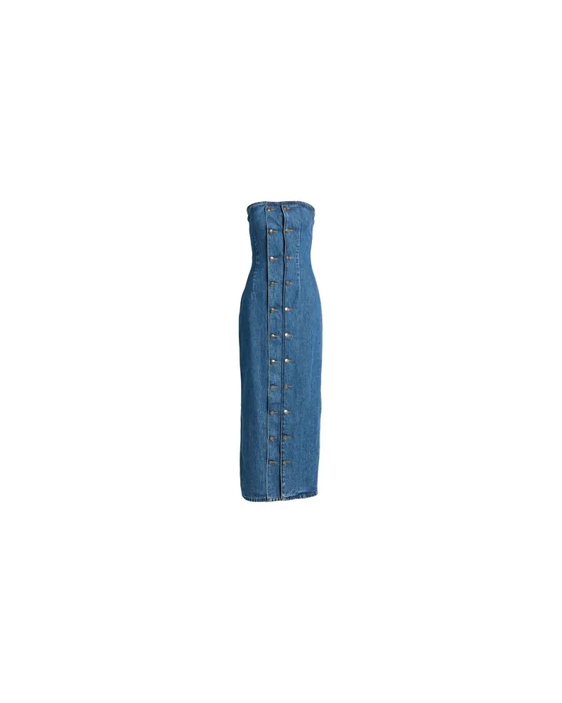 ROTATE Birger Christensen KLEIDER - Midi-Kleiderauf YOOX.COM Blau