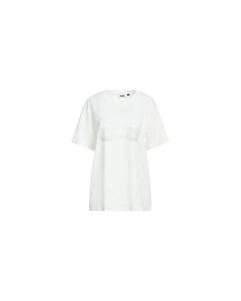 GCDS TOPS - T-shirtsauf YOOX.COM Weiß