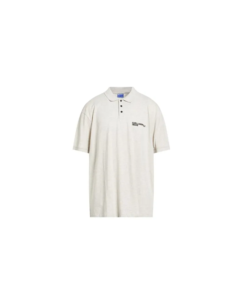 Karl Lagerfeld TOPS - Poloshirtsauf YOOX.COM Hellgrau