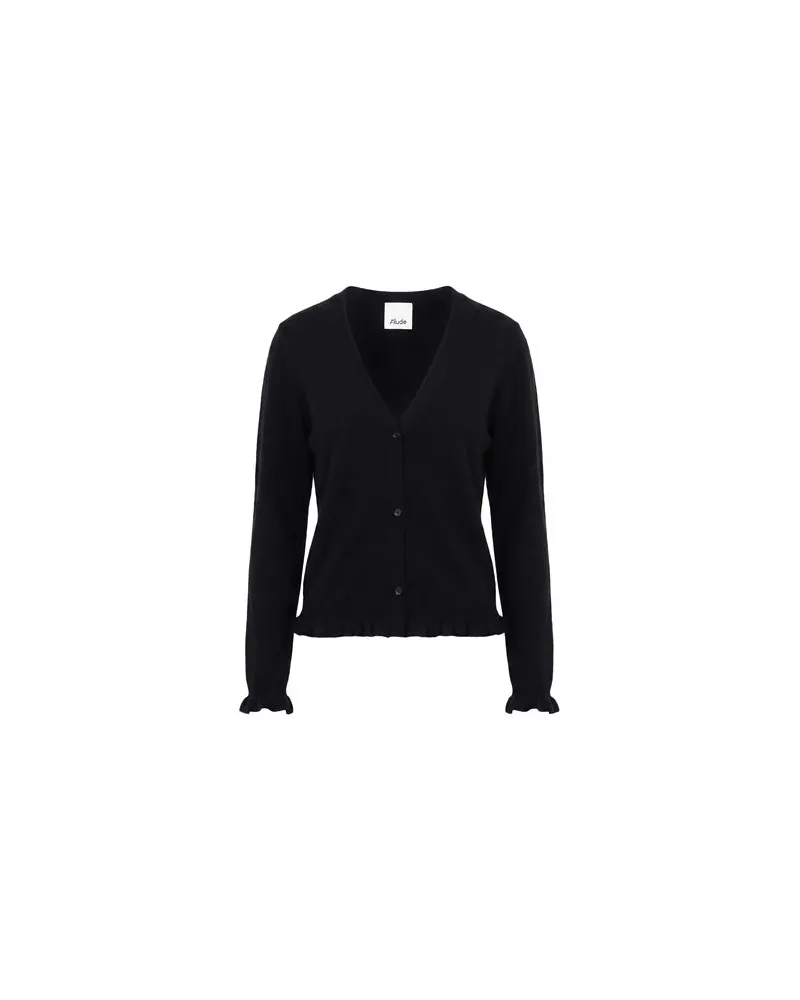 ALLUDE STRICKWAREN - Strickjackenauf YOOX.COM Schwarz