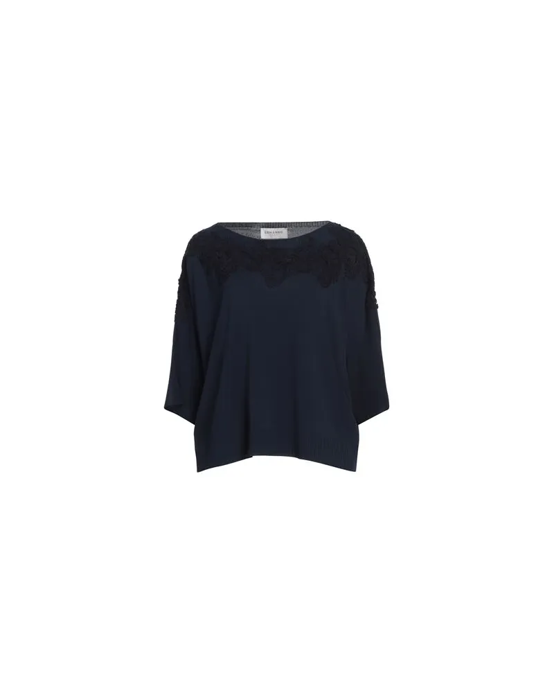 Ermanno Scervino STRICKWAREN - Pulloverauf YOOX.COM Nachtblau