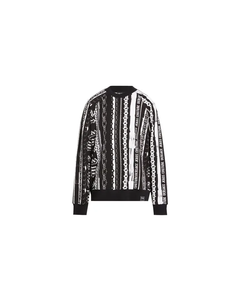 Versace Jeans TOPS - Sweatshirtsauf YOOX.COM Schwarz