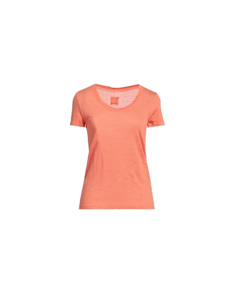 120% Lino TOPS - T-shirtsauf YOOX.COM Orange