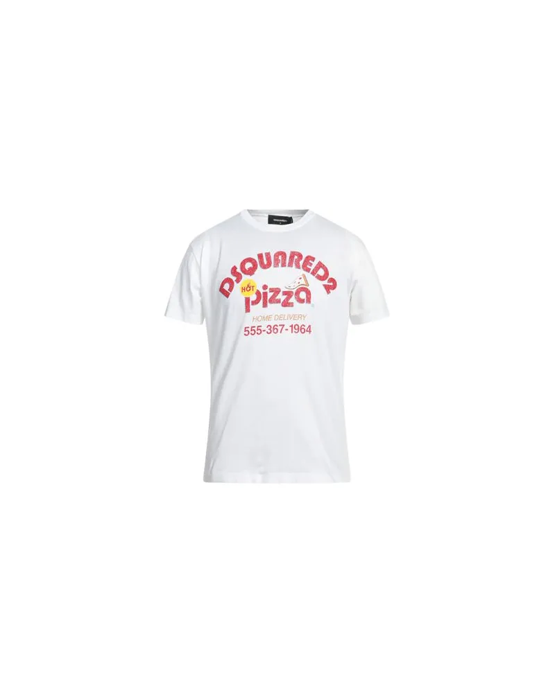 Dsquared2 TOPS - T-shirtsauf YOOX.COM Weiß