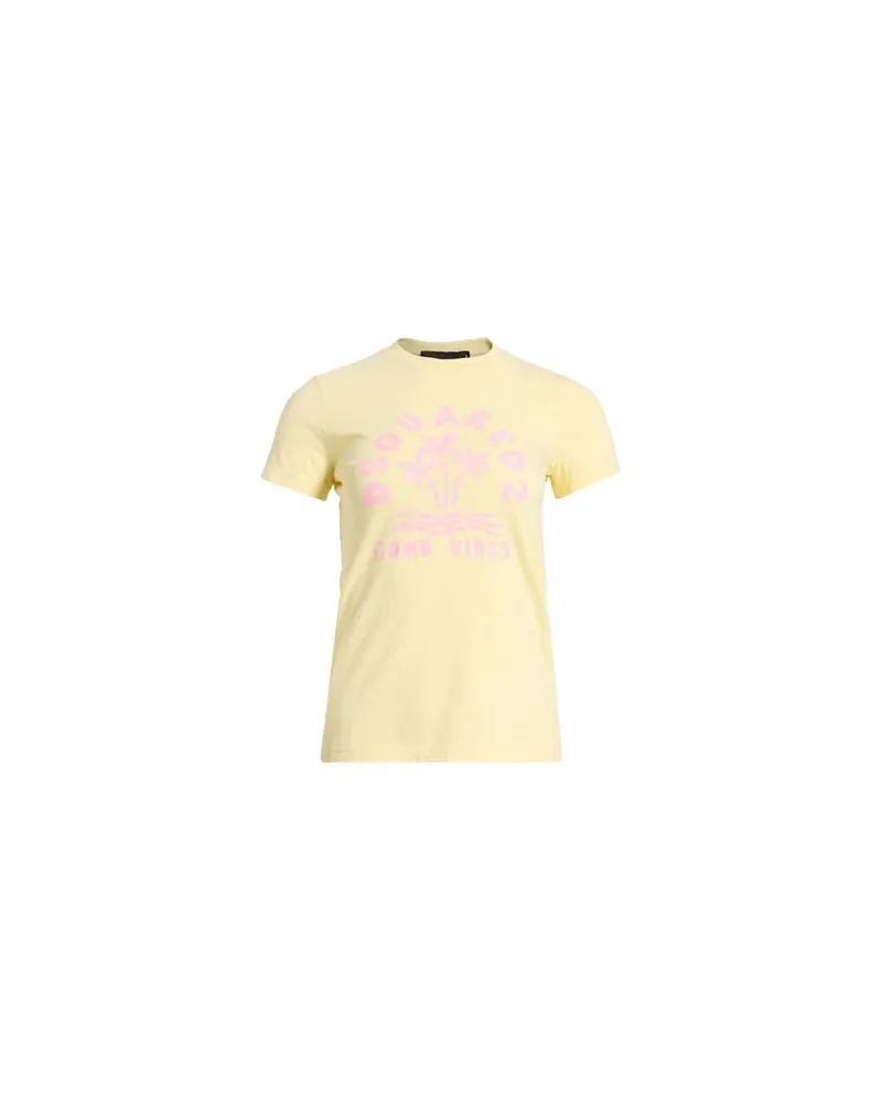 Dsquared2 TOPS - T-shirtsauf YOOX.COM Gelb
