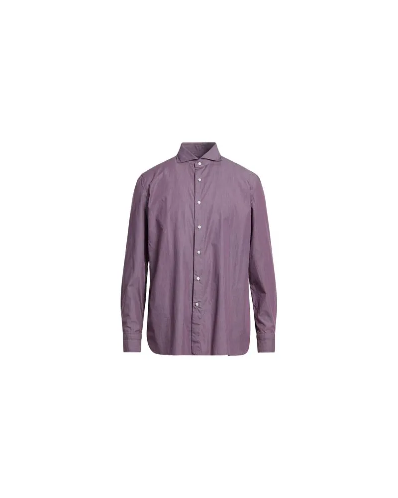 Luigi Borrelli TOPS - Hemdenauf YOOX.COM Pflaume