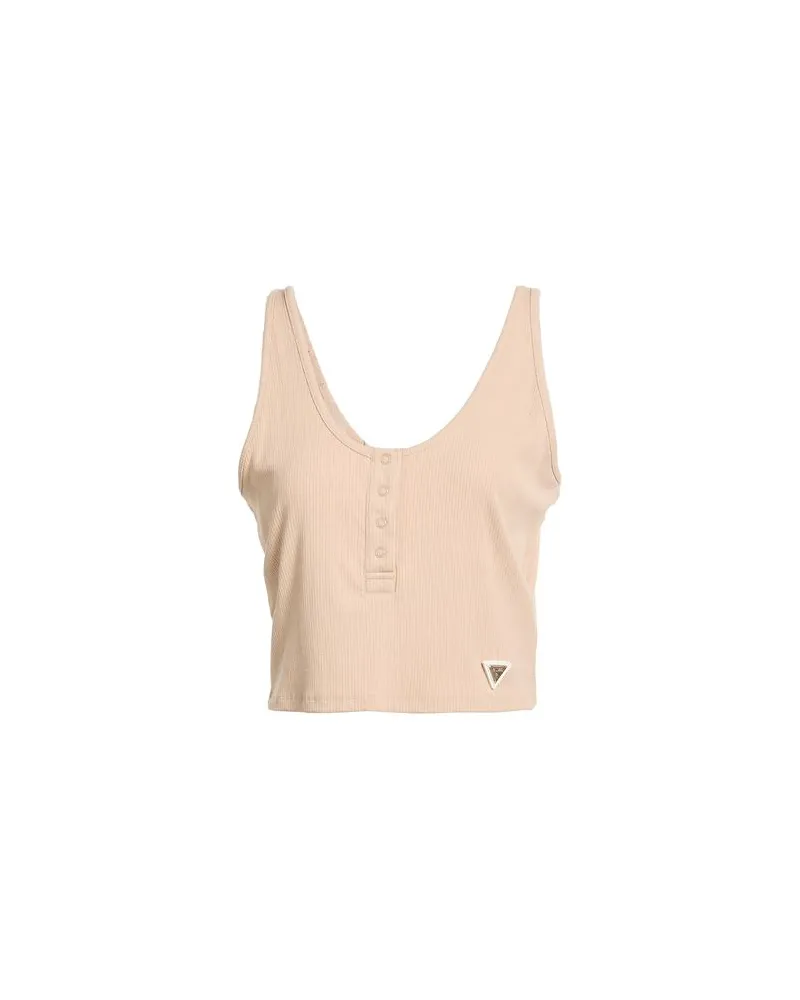 Guess TOPS - Tank Topsauf YOOX.COM Sand