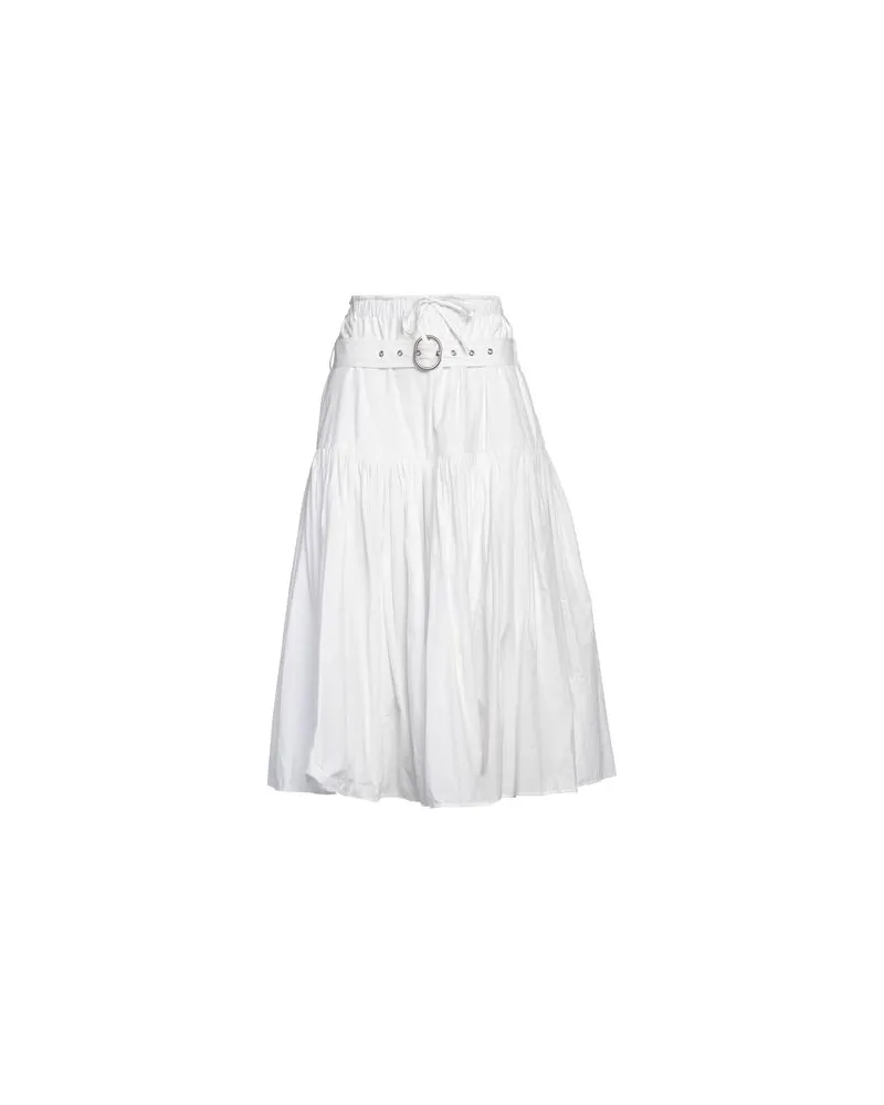 Jil Sander HOSEN & RÖCKE - Midi-Röckeauf YOOX.COM Weiß