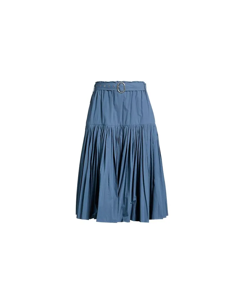 Jil Sander HOSEN & RÖCKE - Midi-Röckeauf YOOX.COM Taubenblau