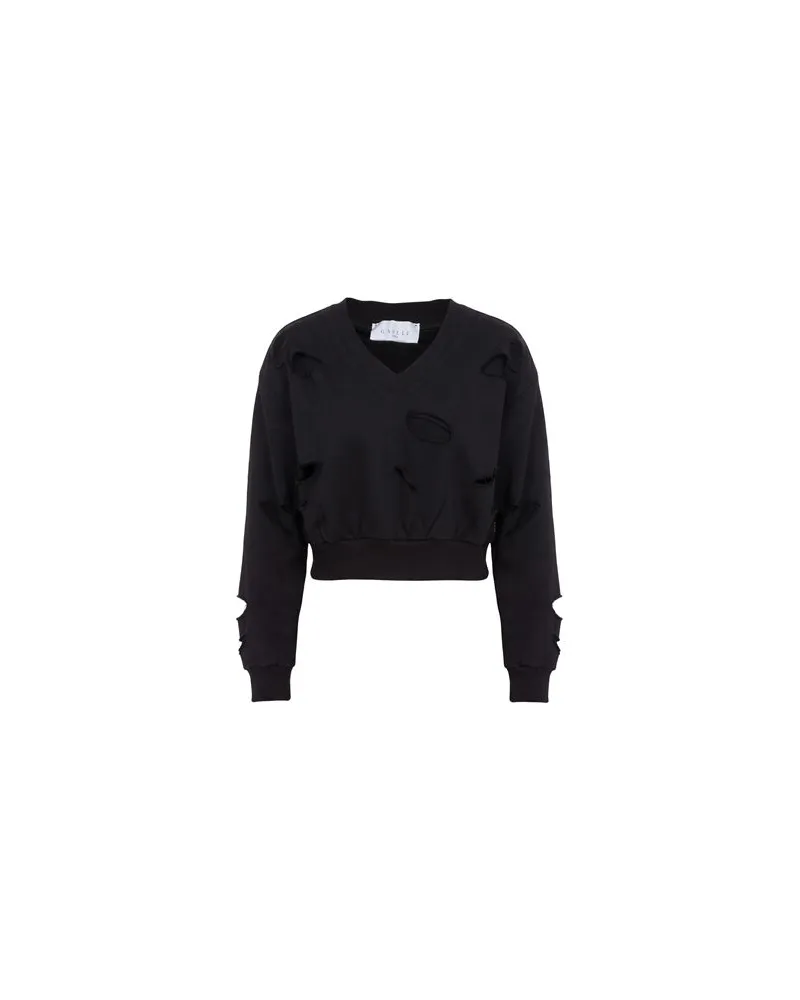 Gaëlle Bonheur TOPS - Sweatshirtsauf YOOX.COM Schwarz