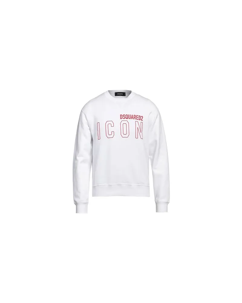 Dsquared2 TOPS - Sweatshirtsauf YOOX.COM Weiß
