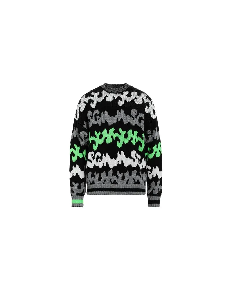 MSGM STRICKWAREN - Pulloverauf YOOX.COM Schwarz