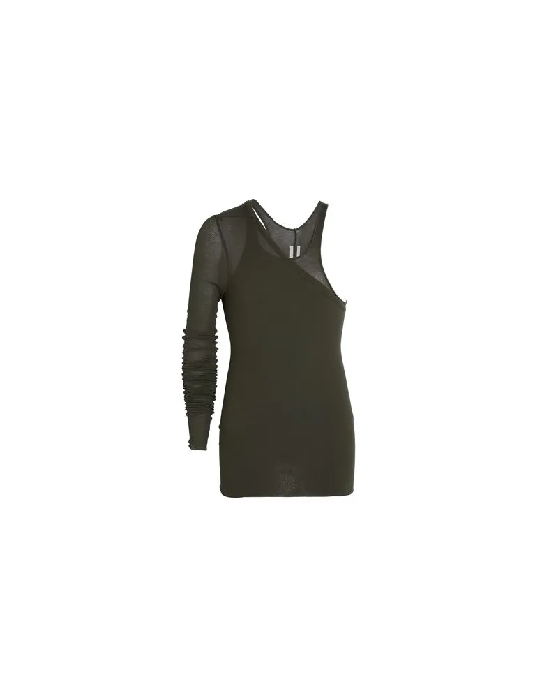 Rick Owens TOPS - T-shirtsauf YOOX.COM Dunkelgrün