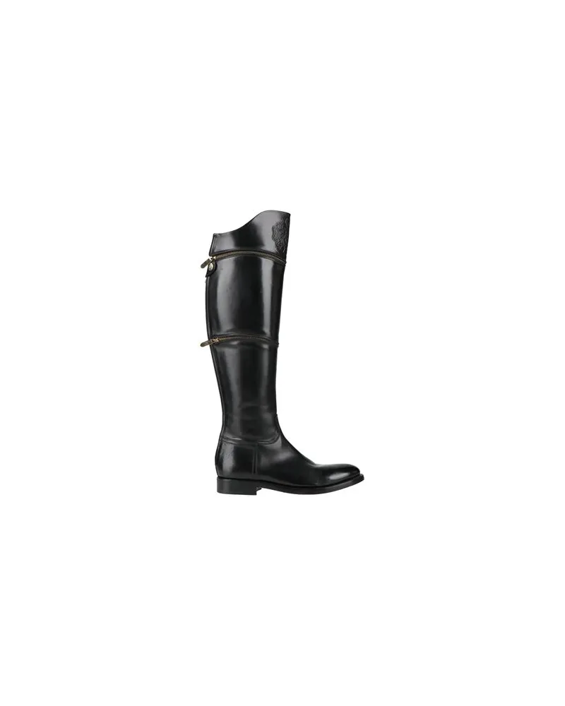 Alberto Fasciani SCHUHE - Stiefelauf YOOX.COM Schwarz