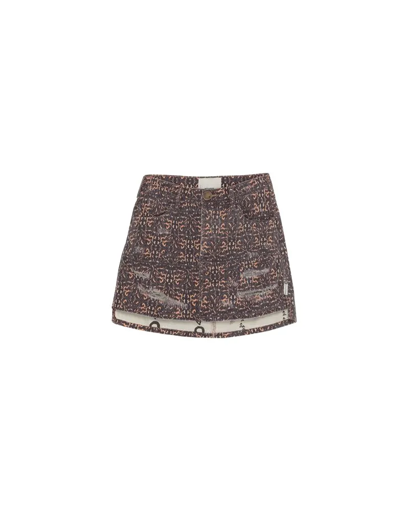 One Teaspoon HOSEN & RÖCKE - Jeansröckeauf YOOX.COM Dunkelviolett