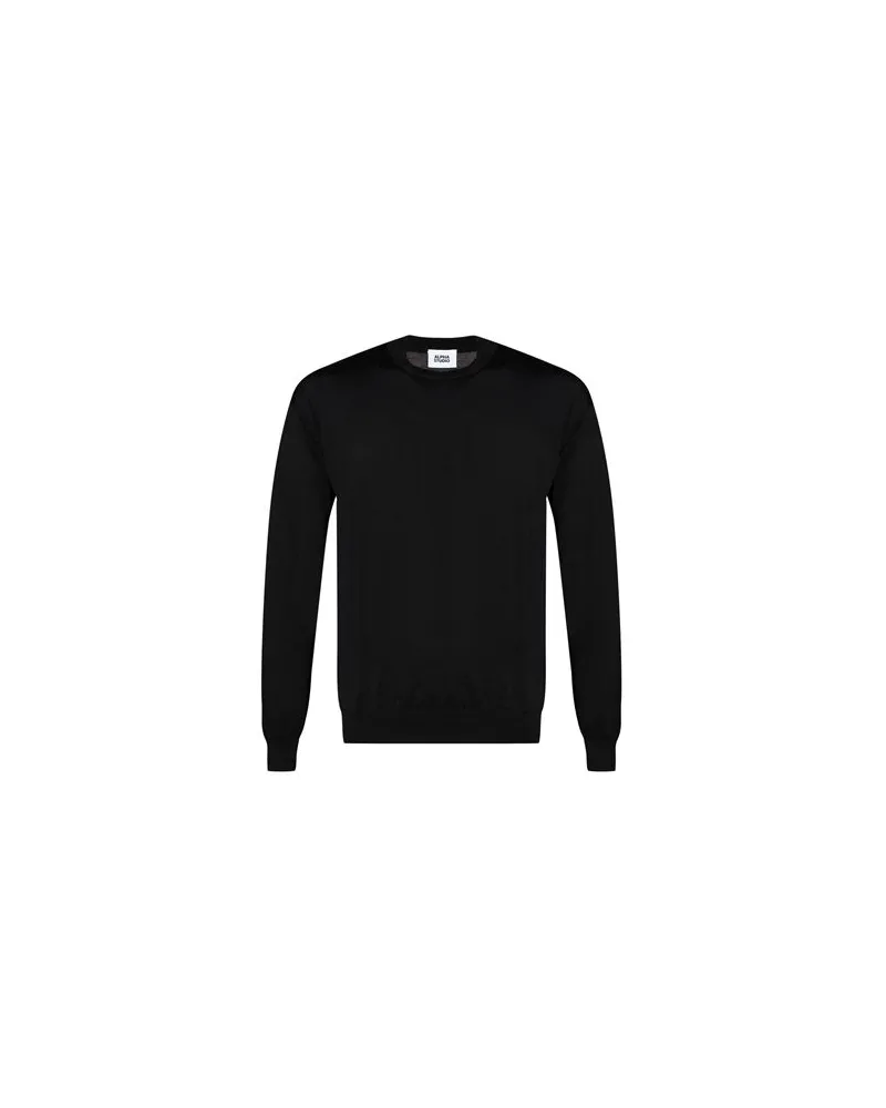 Alpha Studio STRICKWAREN - Pulloverauf YOOX.COM Schwarz