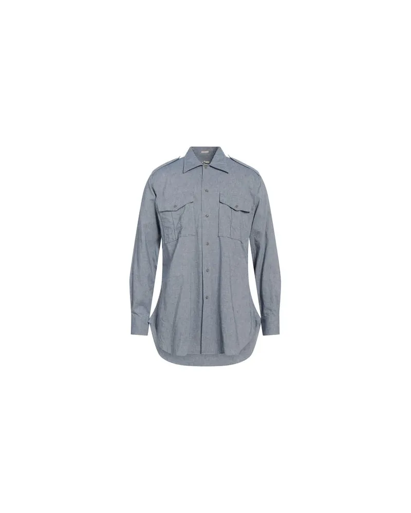 Massimo Alba TOPS - Hemdenauf YOOX.COM Taubenblau
