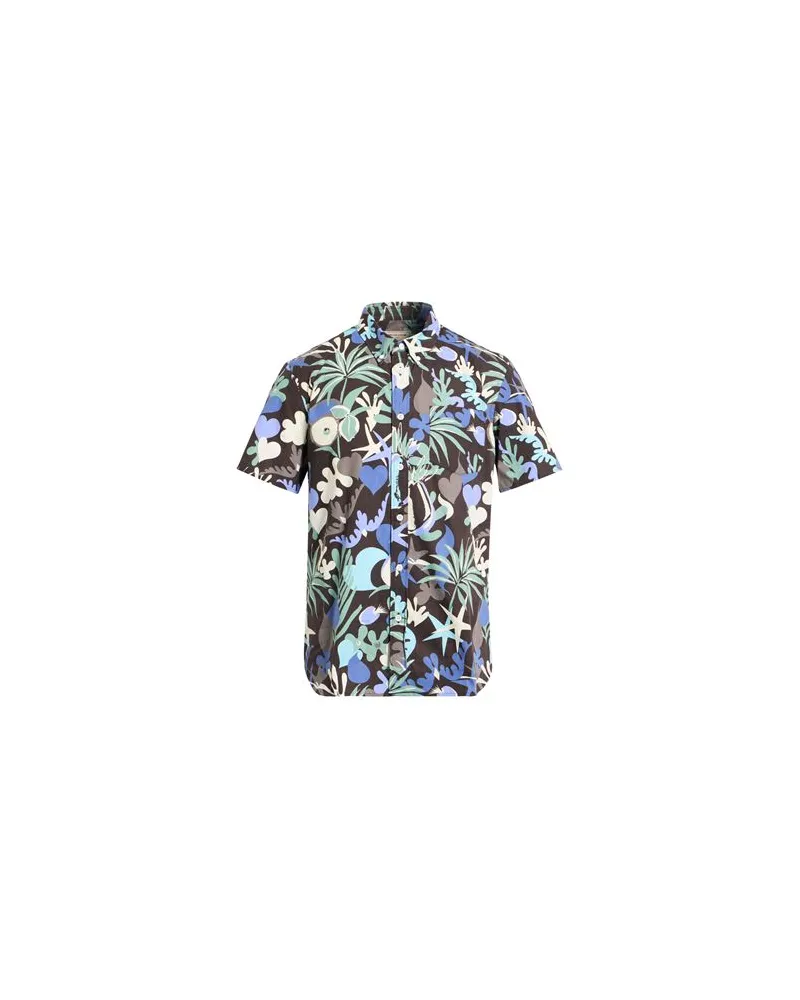 Kitsuné TOPS - Hemdenauf YOOX.COM Braungrau