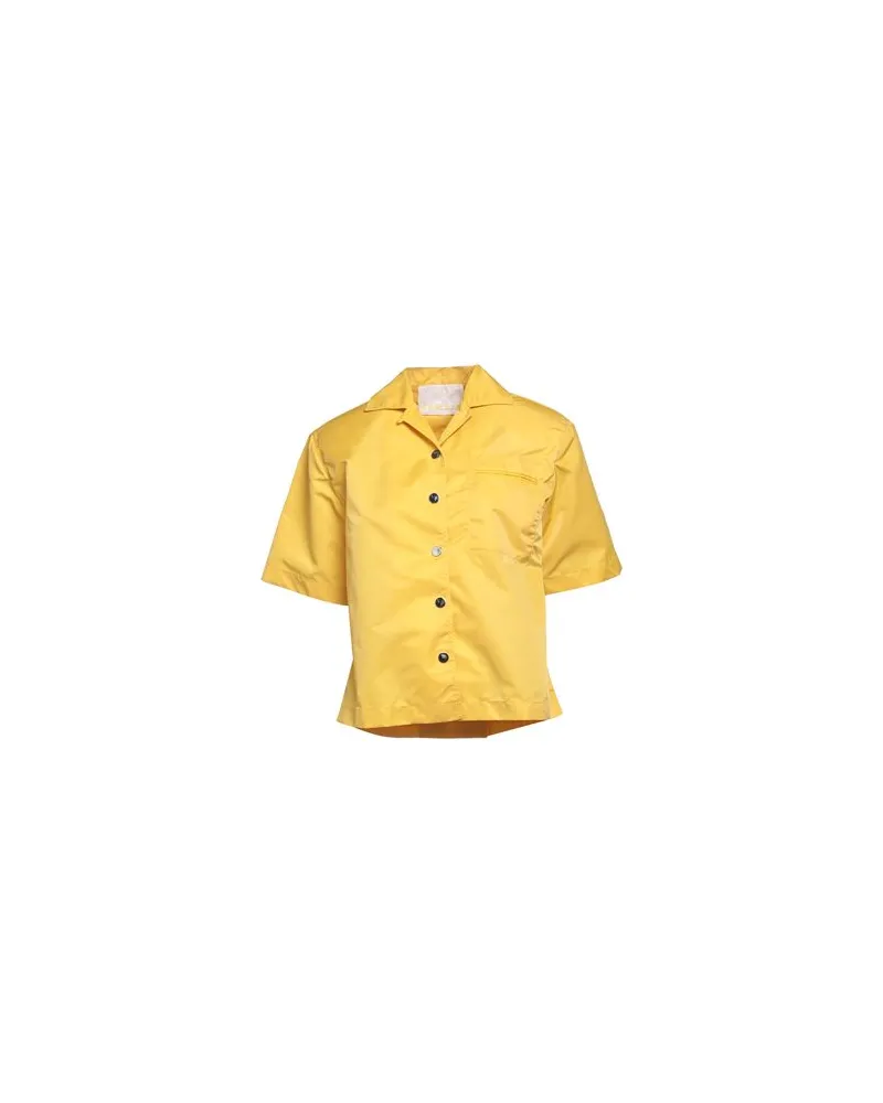ROTATE Birger Christensen TOPS - Hemdenauf YOOX.COM Gelb