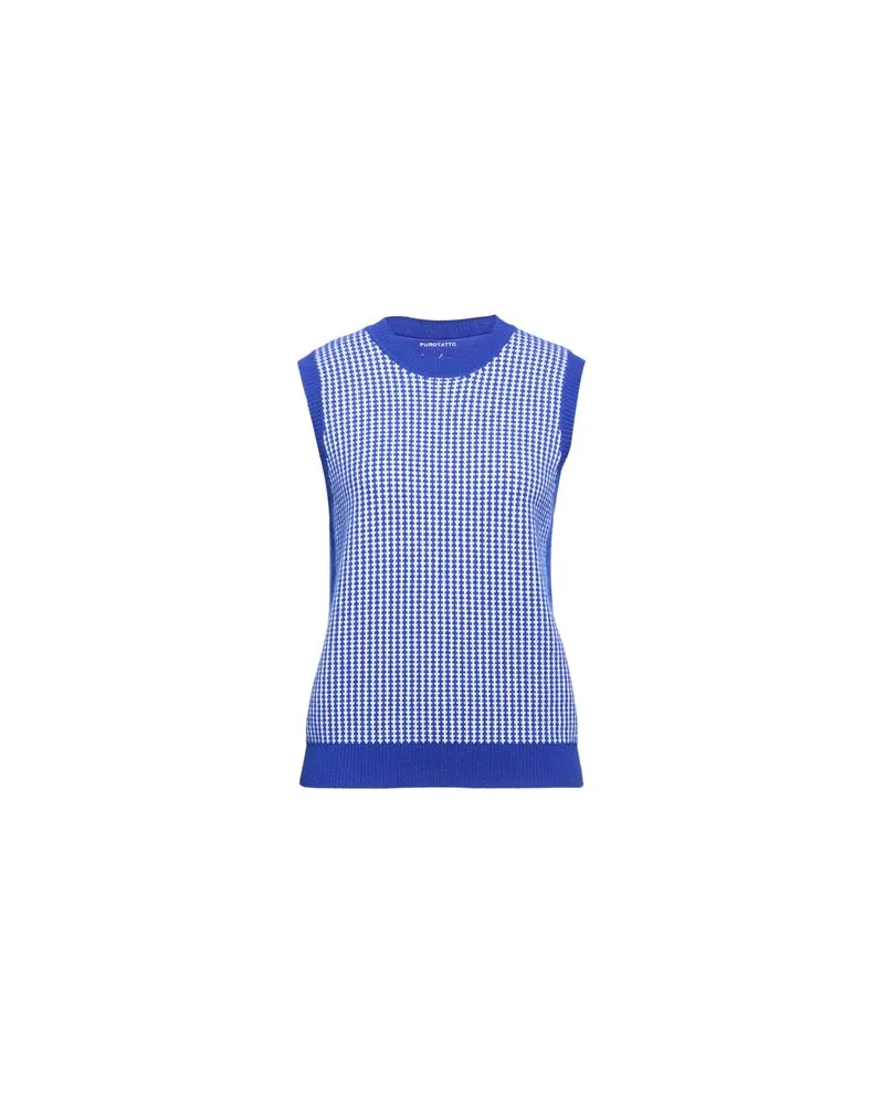 Purotatto STRICKWAREN - Pulloverauf YOOX.COM Blau