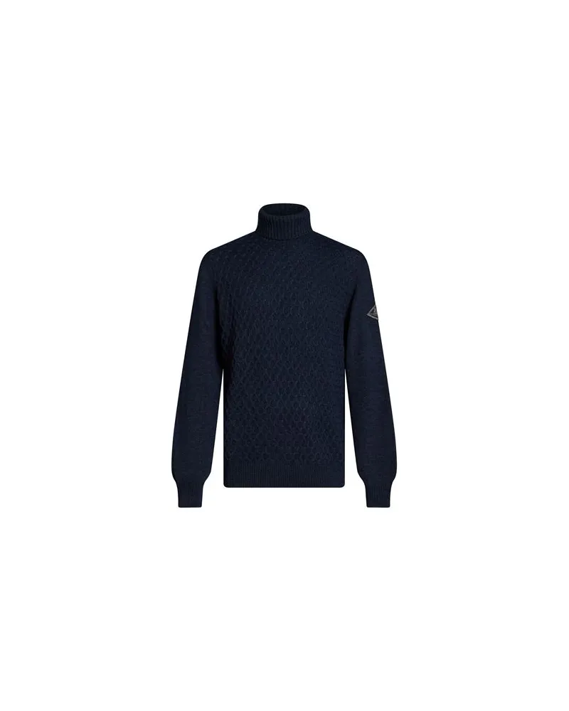 Roy Roger's STRICKWAREN - Rollkragenpulloverauf YOOX.COM Marineblau