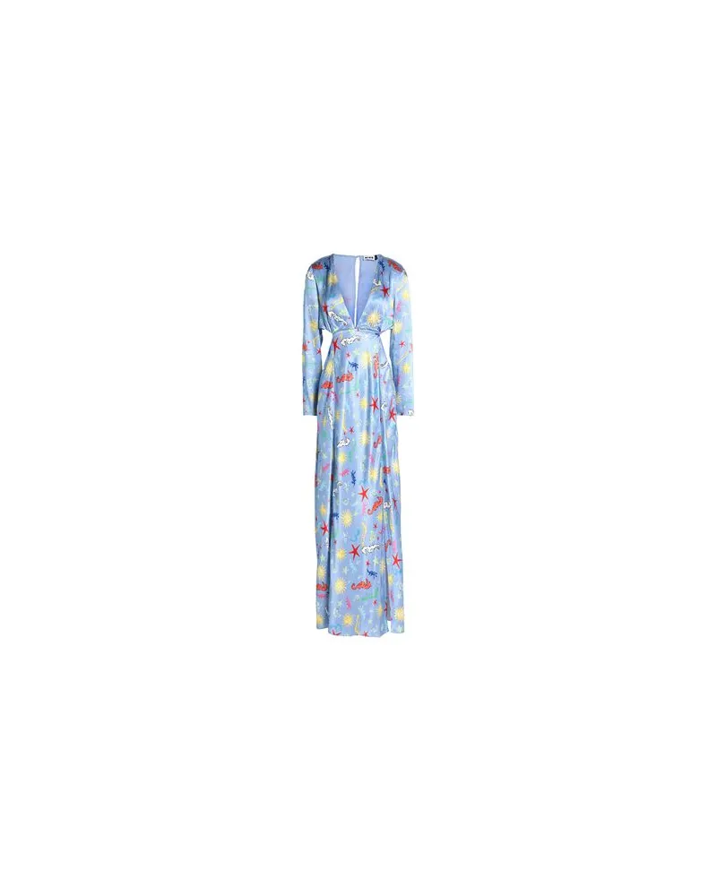 RIXO KLEIDER - Maxi-Kleiderauf YOOX.COM Hellblau