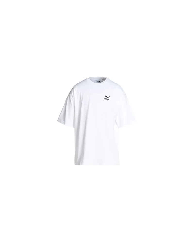 Puma BETTER CLASSICS Oversized Tee  - TOPS - T-shirtsauf YOOX.COM Weiß