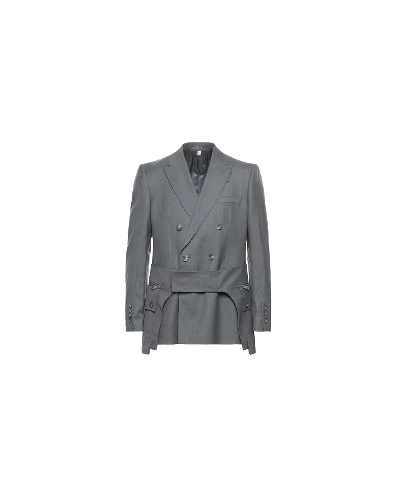 Burberry ANZÜGE und CO-ORDS - Blazersauf YOOX.COM Grau