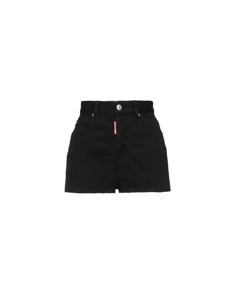 Dsquared2 HOSEN & RÖCKE - Jeansshortsauf YOOX.COM Schwarz