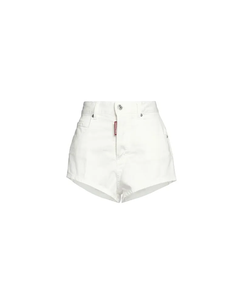 Dsquared2 HOSEN & RÖCKE - Jeansshortsauf YOOX.COM Weiß