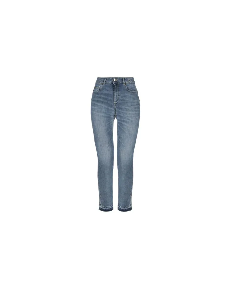 My Twin Twinset HOSEN & RÖCKE - Jeanshosenauf YOOX.COM Blau